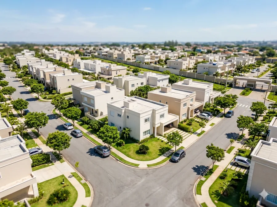 Bairro residencial em Osasco, na região de Alphaville